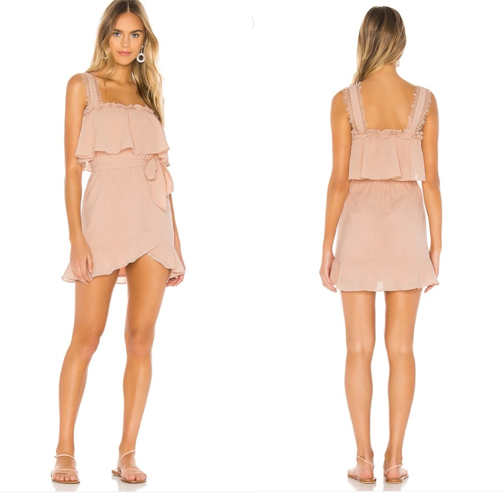 Tularosa Rome Mini Dress in Blush